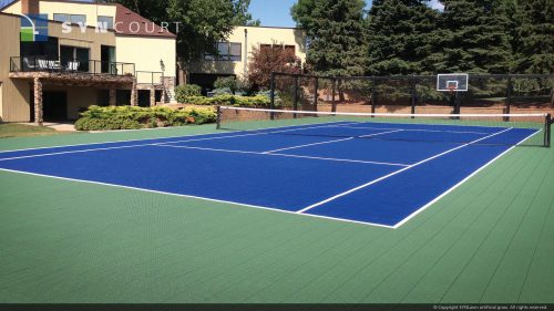 Backyard Sport Court Systems In Denver Synscapes Of Colorado Llc